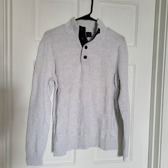 INC International Concepts Men's 1/4 Button Up Sweater - Picture 1 of 5